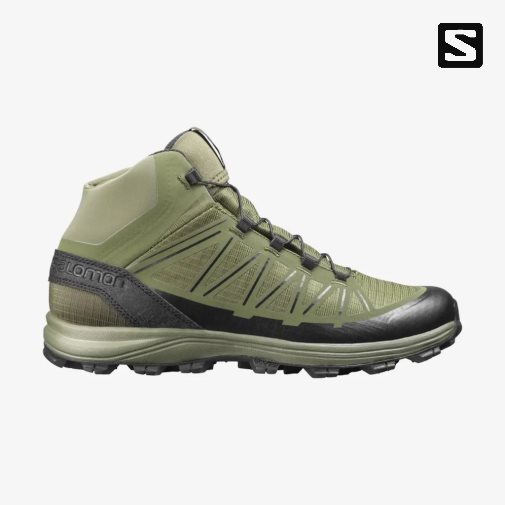 Olive Salomon Speed Assault Men's Tactical Boots | PH 37680F